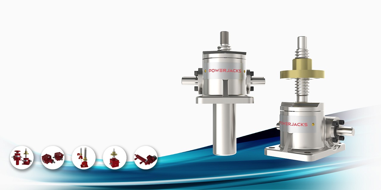 Power Jacks screw jacks actuators gearboxes & jacking systems